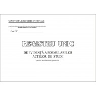 Registru unic de evidenta acte studii Gimnaziu